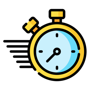 Fast turn-around time